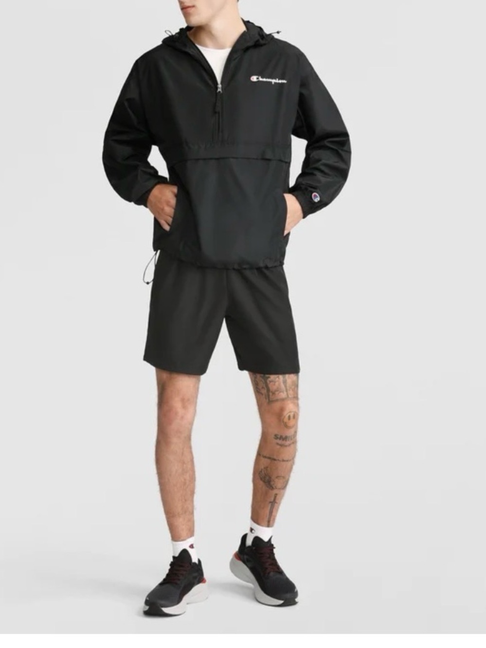 CHAMPION NWT STADIUM PACKABLE JACKET, SCRIPT LOGO
